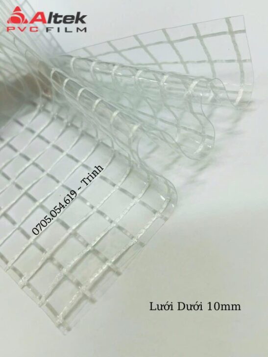 Mua bán màng nhựa pvc cuộn khổ lớn lưới 10mm
