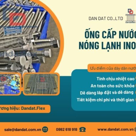 Dây dẫn nước, ống nước nóng lạnh, ống mềm cấp nước inox chịu nhiệt,ống mềm kết nối đầu phun Sprinker