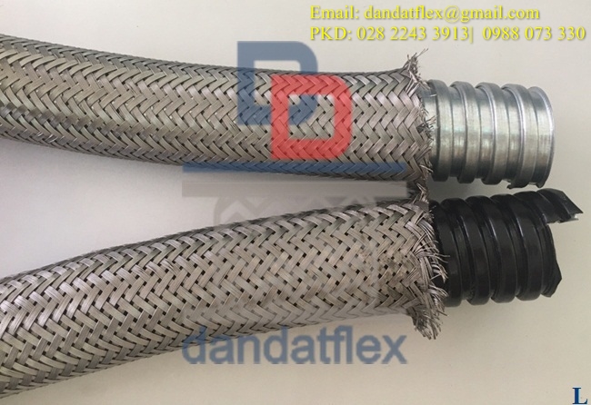 Dây đồng mềm mạ thiếc dùng làm tiếp địa, ống ruột gà lõi thép bọc lưới inox bọc nhựa pvc