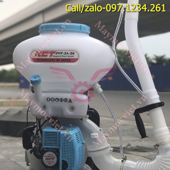 Máy phun thuốc, xạ phân KCT giá rẻ