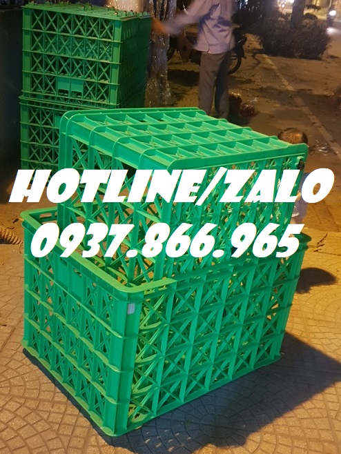 Sóng hở 8 bánh xe, sọt nhựa làm shipper, sọt có bánh xe dưới đáy, sọt chứa hàng dung t