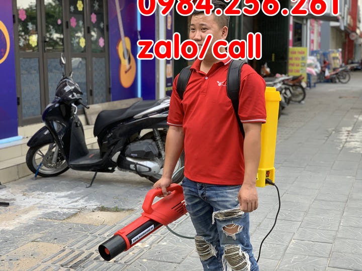 Combo máy phun sương Turbo BA6 kèm bình xịt điện 20 lít