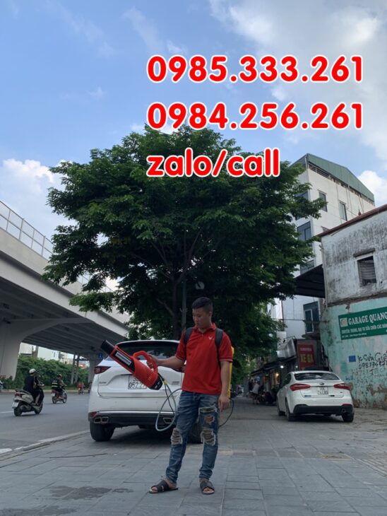 Combo máy phun sương Turbo BA6 kèm bình xịt điện 20 lít