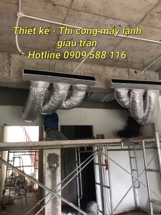 Thi Công – Lắp Đặt Ống Gió Máy Lạnh Uy Tín Giá Rẻ Nhất