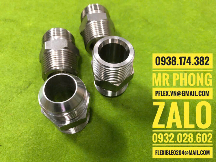 kép côn inox 304 cong 90 độ-kép côn thủy lực-kép côn lõm inox 2 đầu cong 90 độ