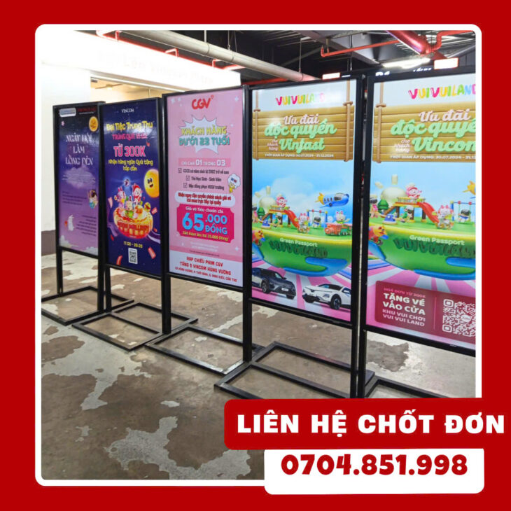 in ấn thi công standee cần thơ