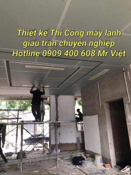 Chuyên Thi Công Đường Ống Đồng Máy Lạnh Âm Trần, Áp Trần Giá Rẻ