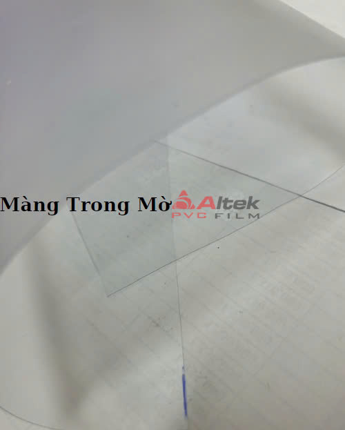 Màng nhựa pvc trong mờ chất lượng tốt