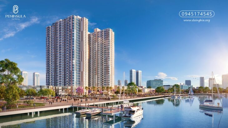????Cần bán căn hộ 50m² tại tòa căn hộ cao cấp Peninsula Đà Nẵng-Giá chỉ 2,6 tỷ