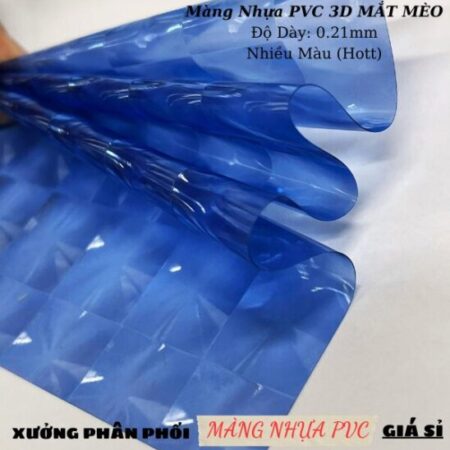 Màng nhựa pvc giá bao nhiêu – Màng 3d mắt mèo vân nổi