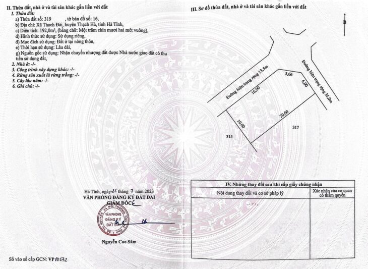 Giá 24 triệu/m2. Đất Biệt Thự, Liền Kề – Khu đô thị Hà Mỹ Hưng – Đường Hàm Nghi – TP Hà Tĩnh