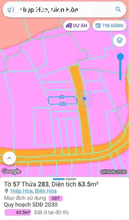 Chủ cần bán gấp 63.5m2 do kẹt tiền không đủ kinh phí xây tiếp nên bán lô đất kèm nhà thô giá 3.2tỷ.
