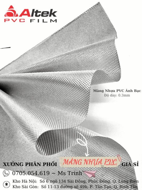 Nhà cung cấp màng nhựa pvc – màng ánh bạc