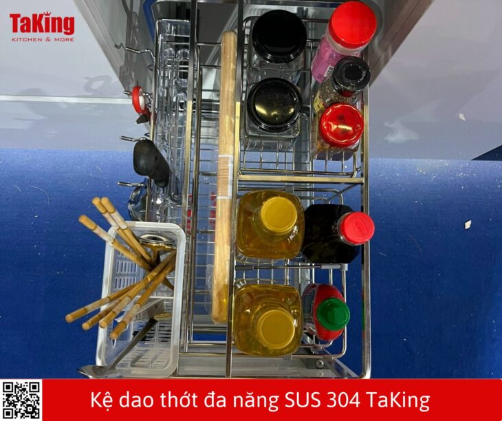 Kệ dao thớt đa năng, hiện đại, cao cấp, sang trọng TaKing