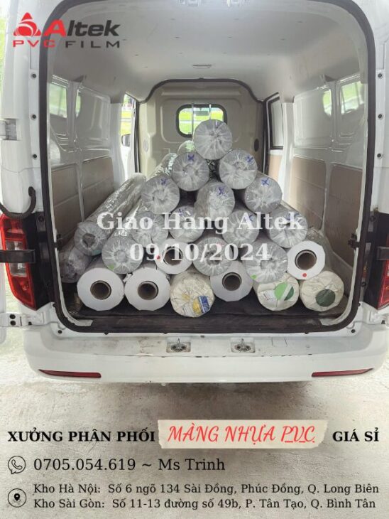 Cuộn màng pvc – màng pvc hologram may balo, rèm