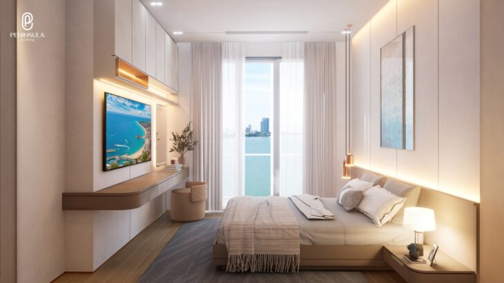 ????Cần bán căn hộ 50m² tại tòa căn hộ cao cấp Peninsula Đà Nẵng-Giá chỉ 2,6 tỷ