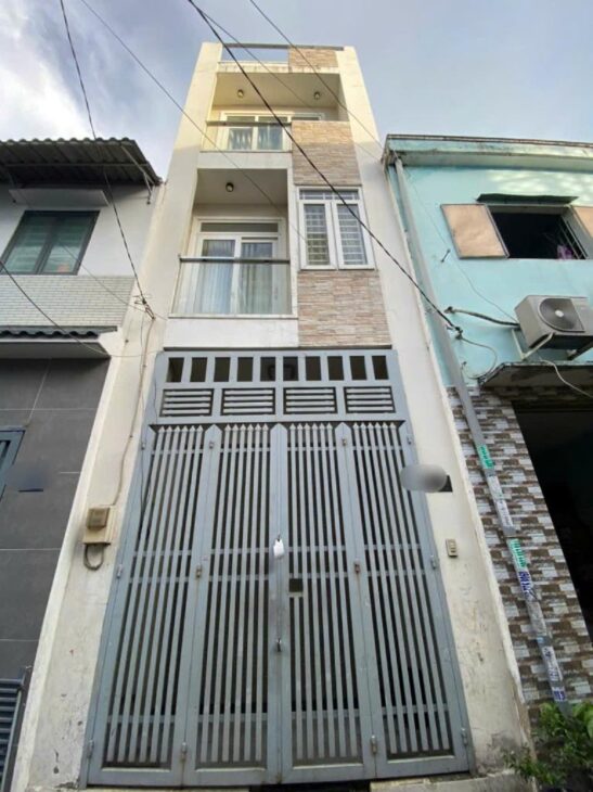 AN DƯƠNG VƯƠNG Q6 – 4 TẦNG 50M2 CÁCH VÀI CĂN RA MẶT TIỀN ĐANG CHO THUÊ 10TR