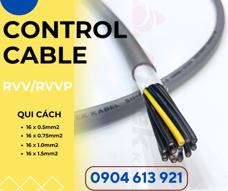 Cáp điện 16 lõi, cáp tín hiệu 16×1.5mm chống nhiễu Altek Kabel Đà Nẵng, Hà Nội, HCM