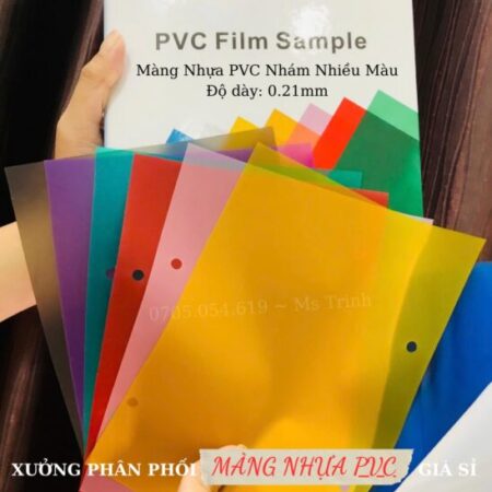 Tổng kho phân phối nhựa pvc – nhám nhiều màu