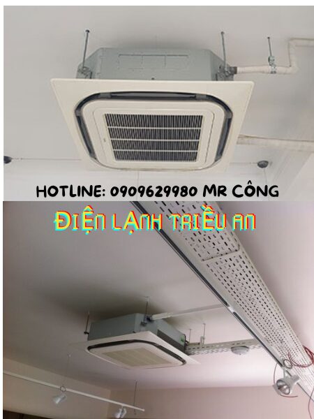 Tư vấn 24/7 và thi công máy lạnh âm trần Daikin FCNQ42MV1 5 ngựa giá rẻ