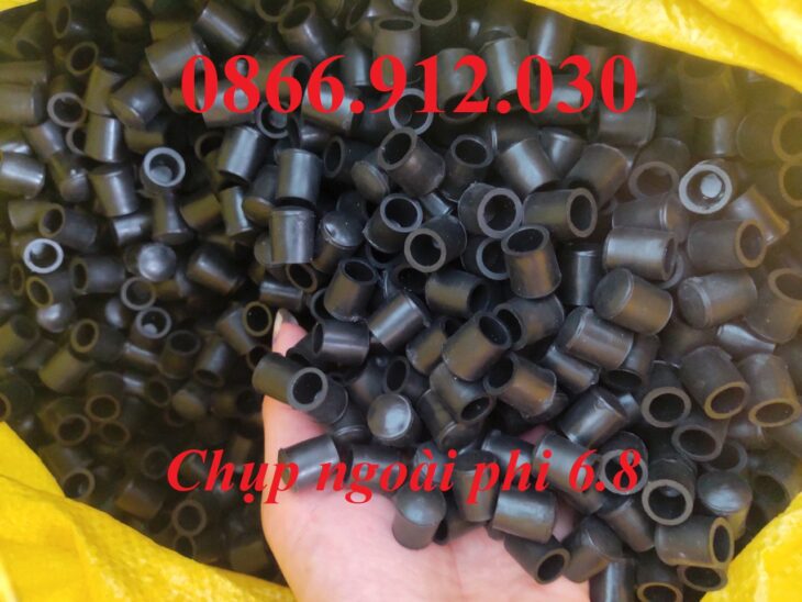 Nắp nhựa chụp đầu ống sắt, thép, inox