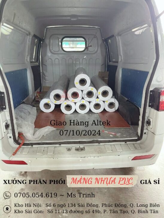 Màng nhựa pvc tại Bình Dương – Trong Màu Xanh Dương (New)