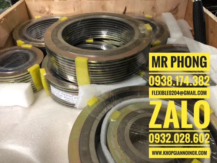 Ron chì chịu nhiệt- Ron chì tấm -Ron chì graphite -Ron chì 3 vành