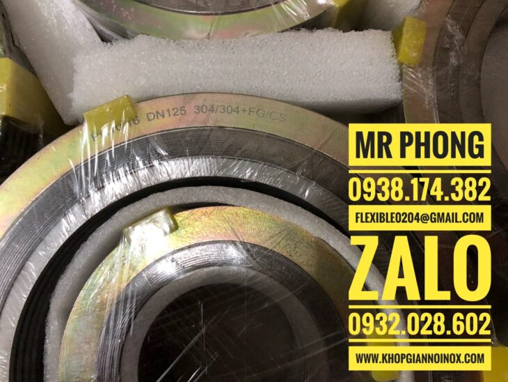 Ron chì chịu nhiệt- Ron chì tấm -Ron chì graphite -Ron chì 3 vành