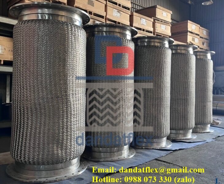 Thiết bị cần thiết cho mọi công trình, khớp giãn nở inox, khớp nối mềm inox, khớp chống rung