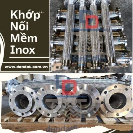 Khớp nối chống rung mặt bích DN200, Khớp nối ống mềm cao áp, khớp chống rung