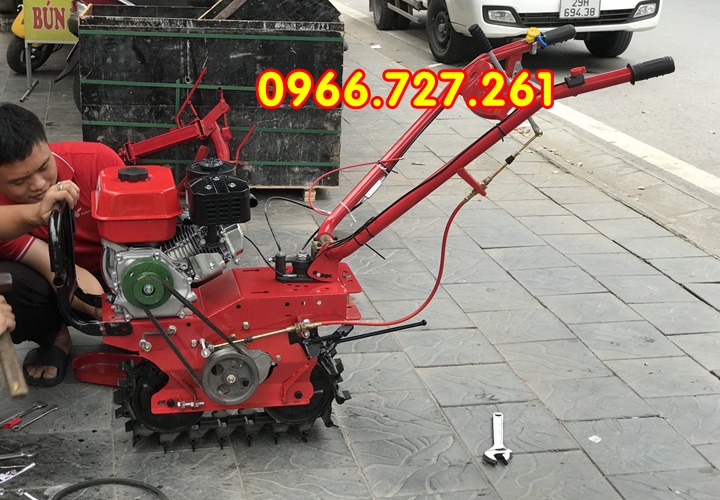 Máy xới đất, lên luống, đào rãnh Kawasaki TK70 động cơ xăng