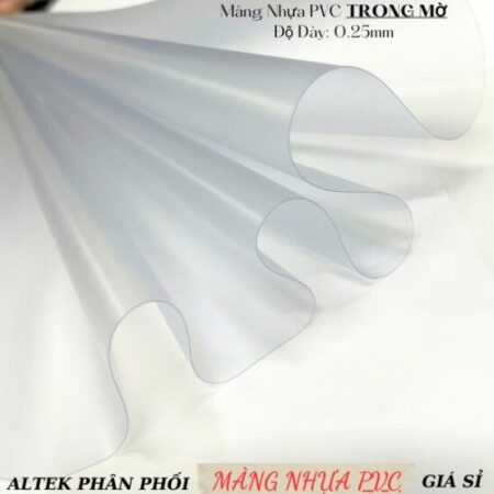 Bảng báo giá màng nhựa pvc dẻo giá rẻ – nhám mờ dày 0.25mm