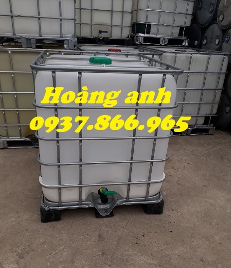Xuất bồn cũ số lượng lớn, bồn nhựa, tank 1 khối, bồn 1000l, tank cũ đựng xăng dầu
