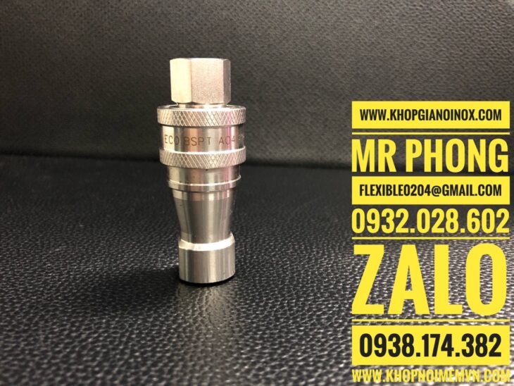 khớp nối nhanh thủy lực inox – khớp nối inox – khớp nối thủy lực