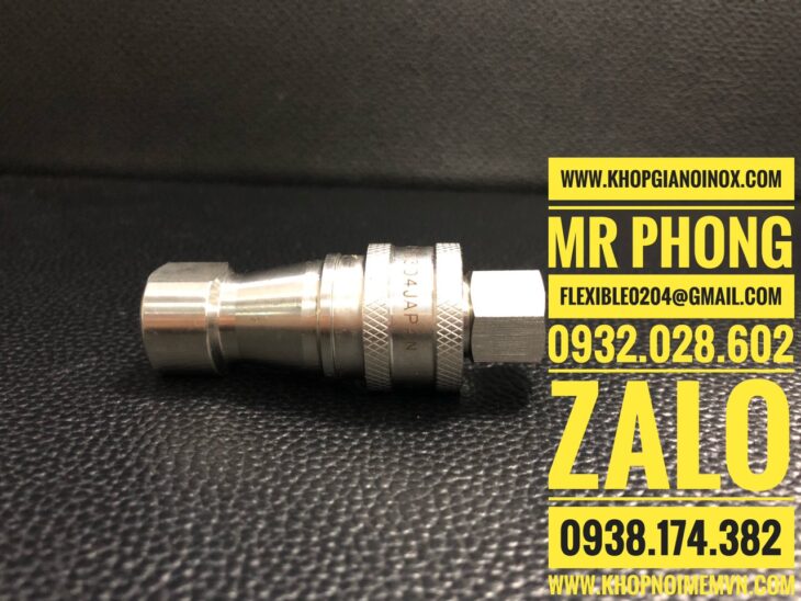 khớp nối nhanh thủy lực inox – khớp nối inox – khớp nối thủy lực