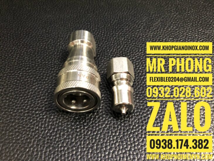 khớp nối nhanh thủy lực inox – khớp nối inox – khớp nối thủy lực