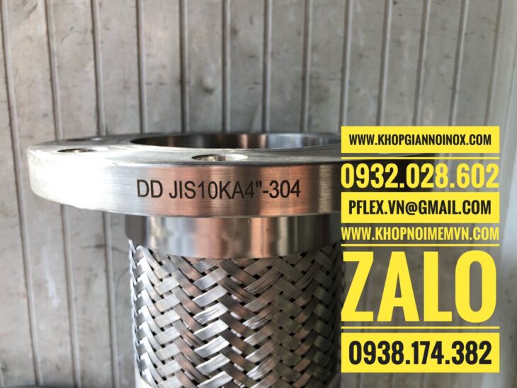 khớp nối mềm inox mặt bích-khớp nối mềm mặt bích-khớp nối mềm chống rung mặt bích