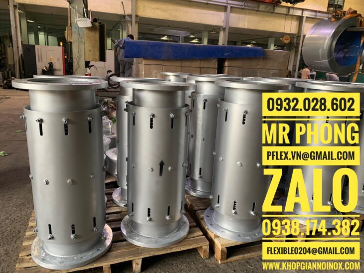 khớp nối mềm inox mặt bích-khớp nối mềm mặt bích-khớp nối mềm chống rung mặt bích