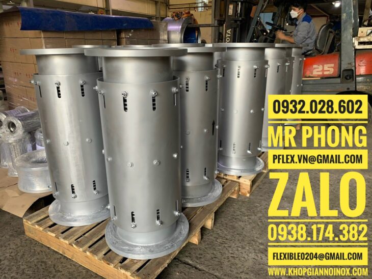 khớp nối mềm inox mặt bích-khớp nối mềm mặt bích-khớp nối mềm chống rung mặt bích
