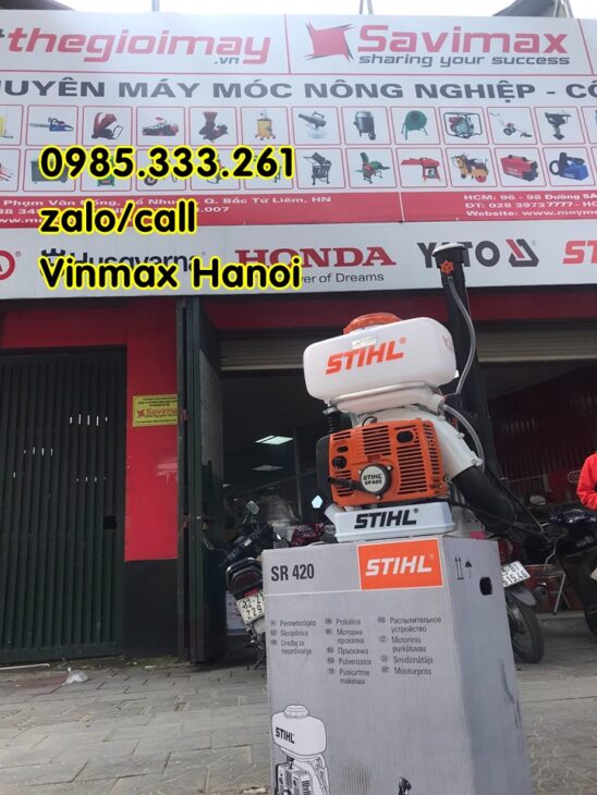 Máy phun thuốc dùng xăng nhập khẩu Đức STIHL SR 420