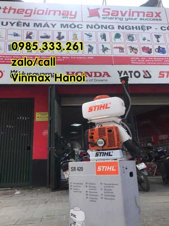 Máy phun thuốc dùng xăng nhập khẩu Đức STIHL SR 420