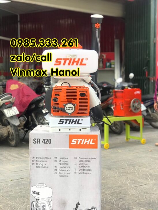 Máy phun thuốc dùng xăng nhập khẩu Đức STIHL SR 420