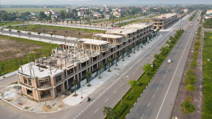 Giá 10,5 tỷ. Nhà 4 tầng 1 tum 2 mặt tiền – Khu đô thị Hà Mỹ Hưng – Đường Hàm Nghi