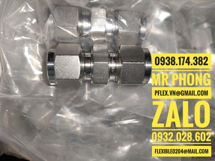 đấu nối inox thẳng hạt bắp- đầu nối inox hạt bắp 90 độ- đầu nối inox chữ TEE hạt bắp