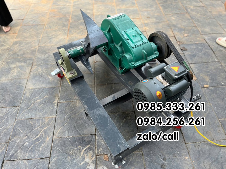 Máy bổ củi 2 lưỡi hộp số 250 Turbo TBC3500