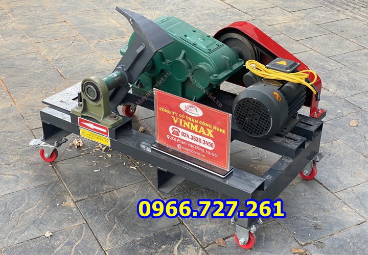 Máy Chẻ Củi Hộp Số Turbo chạy điện TBC250