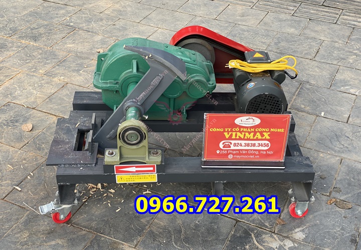 Máy Chẻ Củi Hộp Số Turbo chạy điện TBC250