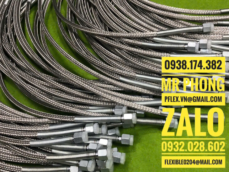 ống ptfe nạp khí LPG-ống Teflon dẫn LPG-ống mềm teflon dẫn gas-ống mềm PTFE cao áp-ống cao áp PTFE