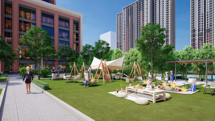 The Sola park mở bán căn hộ tòa #G5_G6 là 2 tòa giá “R.Ẻ NH.ẤT” tại KĐT Vinhomes Smart City – Giá