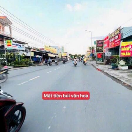 Chủ cần bán gấp nhà mặt tiền bùi văn hoà Nhà 1 trệt 1 lậu Dt : 6 x 42 sổ riêng full thổ cư Vị
